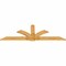 Ekena Millwork Redmond Rough Sawn Timber Gable Bracket, Western Red Cedar, 96"W x 32"H x 2"D x 6"F, 8/12 Pitch GBW096X32X0206RED00RWR - alternate 5